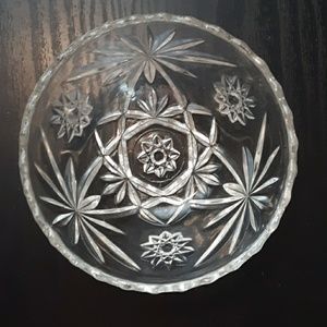 Vintage crystal bowl